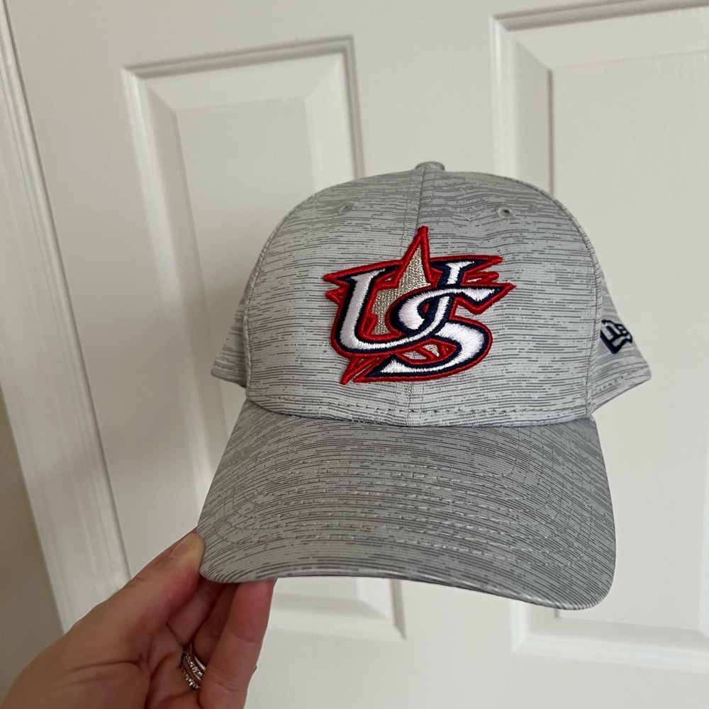 New Era USA BASEBALL Gray Baseball Cap
